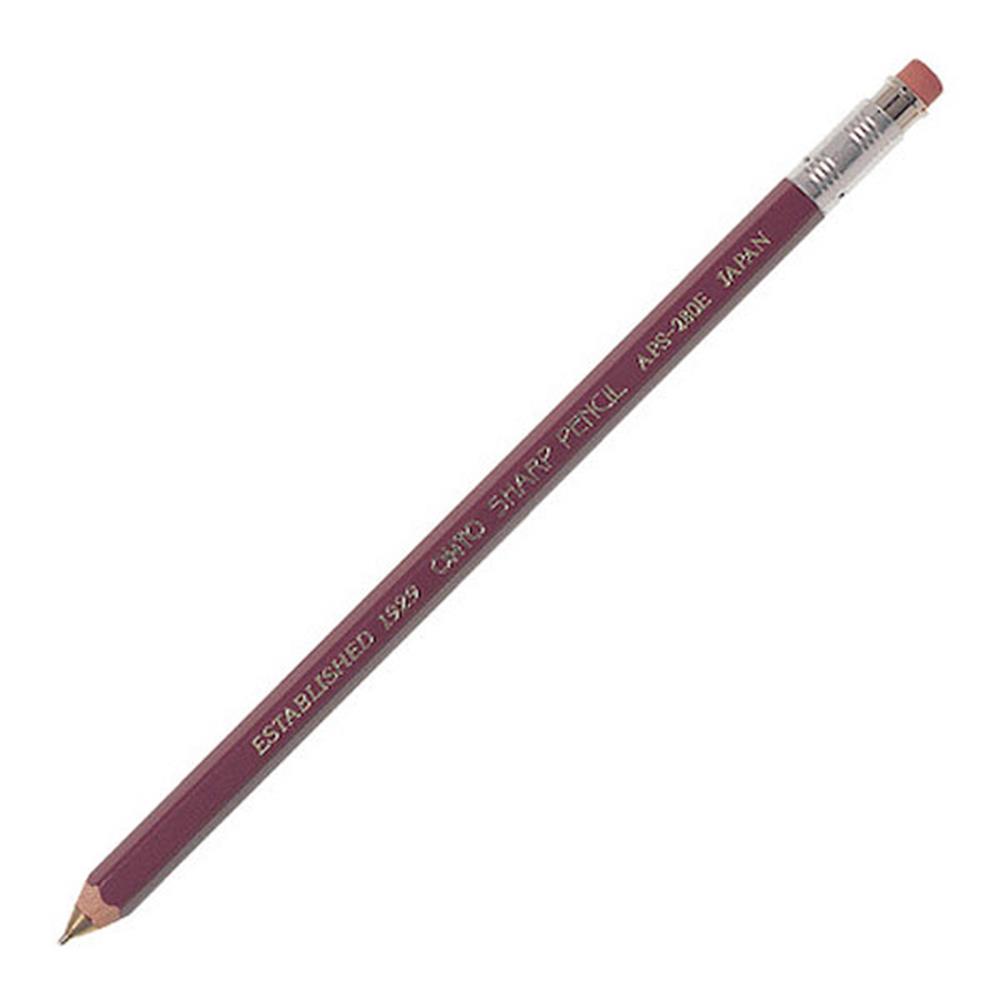 Ohto Wooden Versatil Kalem 0.5mm Bordo Aps-280E