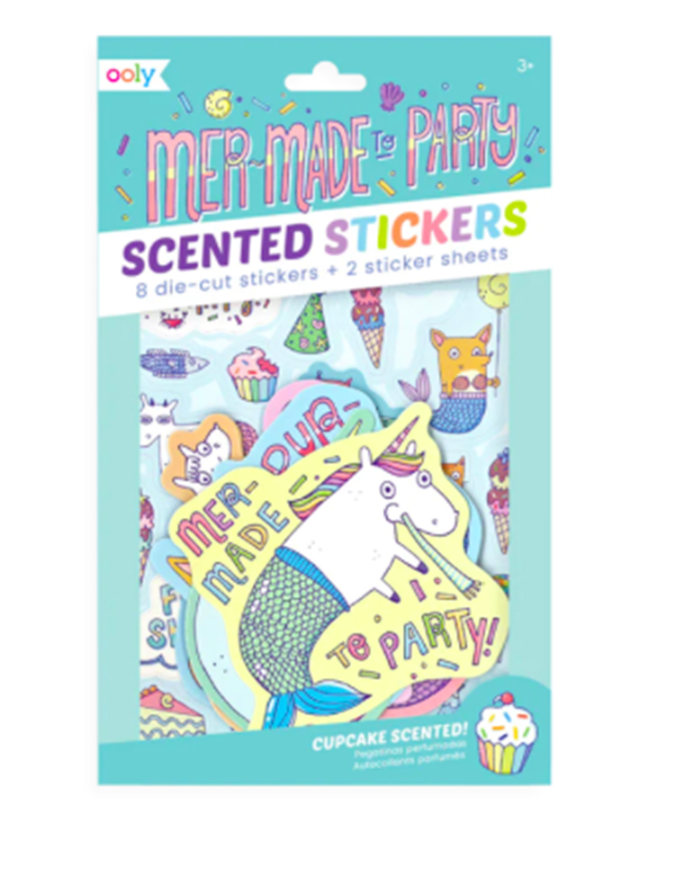 Ooly Kokulu Sticker Seti - Mer-Made To Party