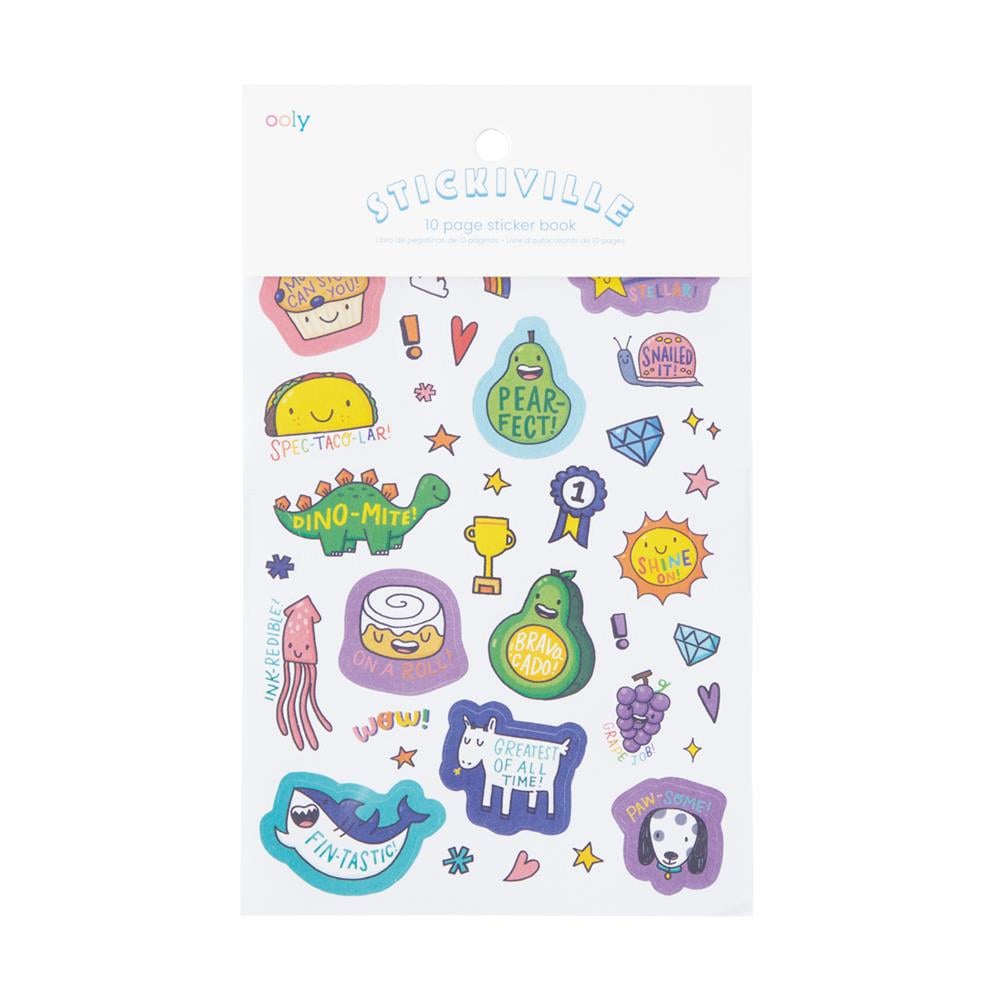 Ooly Stickiville Çıkartma Kitabı - Reward
