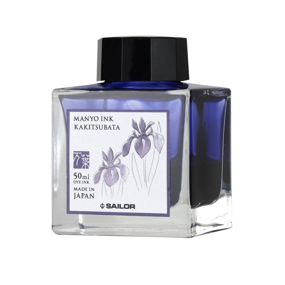 Sailor Manyo Ink Colours Dolma Kalem Mürekkebi Kakitsubata 50 ml 