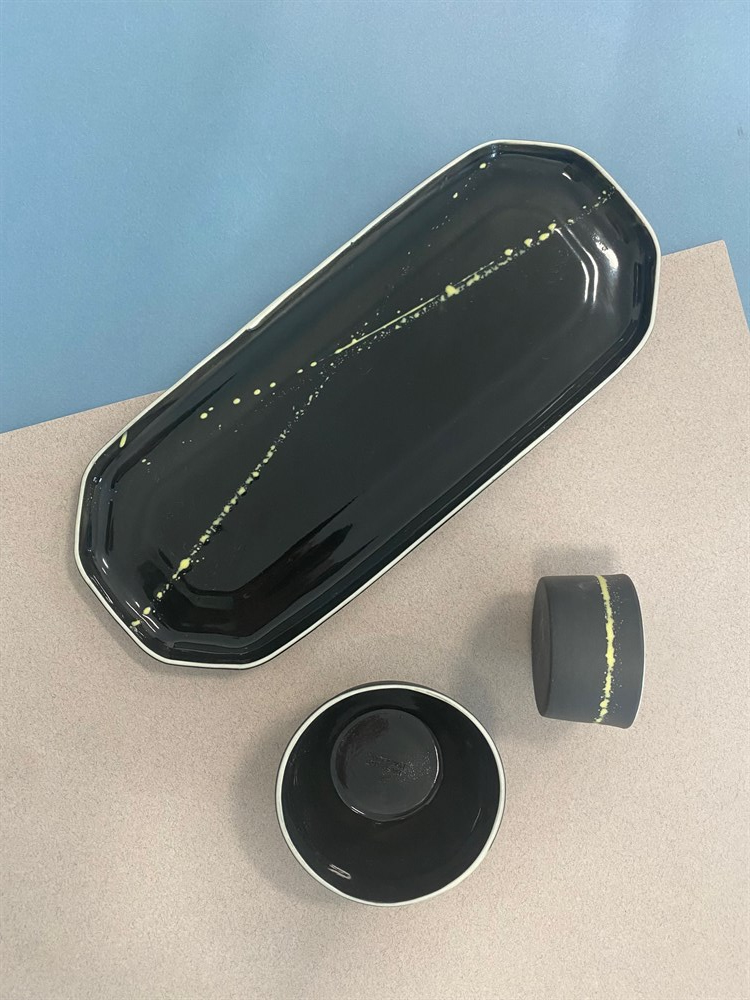 Sushi Set Sarı Brush 