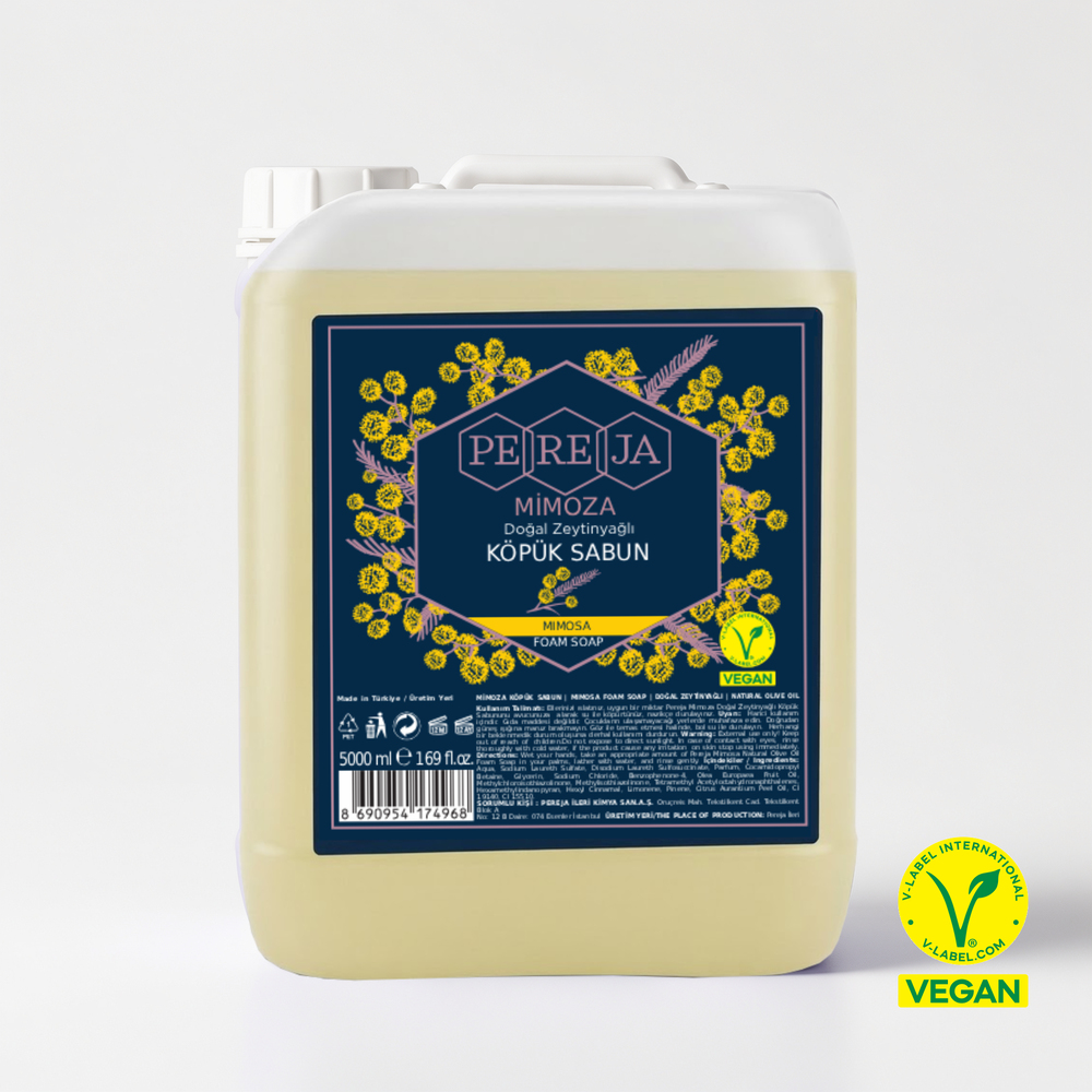 Pereja Mimoza Doğal Zeytinyağlı Köpük Sabun 5000 ml