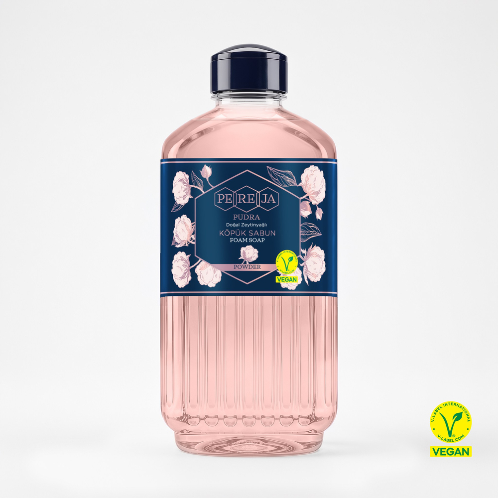 Pereja Pudra Doğal Zeytinyağlı Köpük Sabun 1000 ml