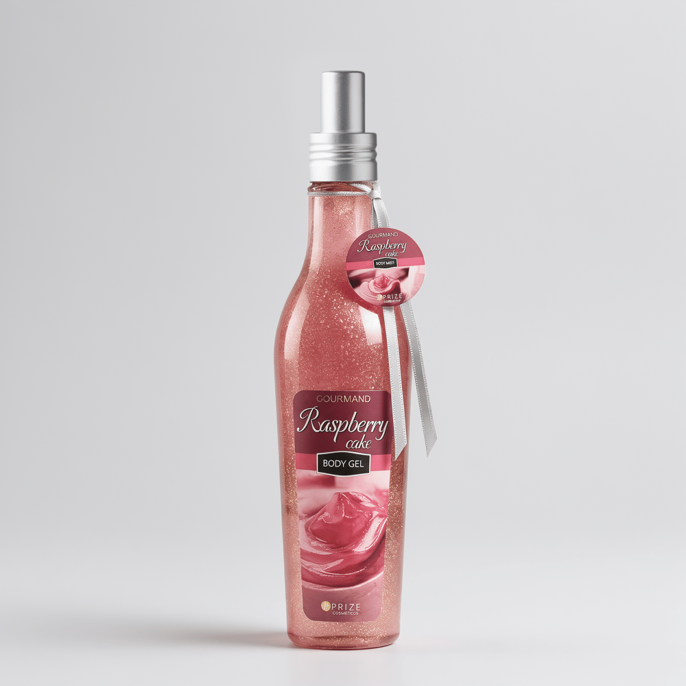 Prize Cosmetics Gourmand Raspberry Simli Vücut Spreyi 250 ml