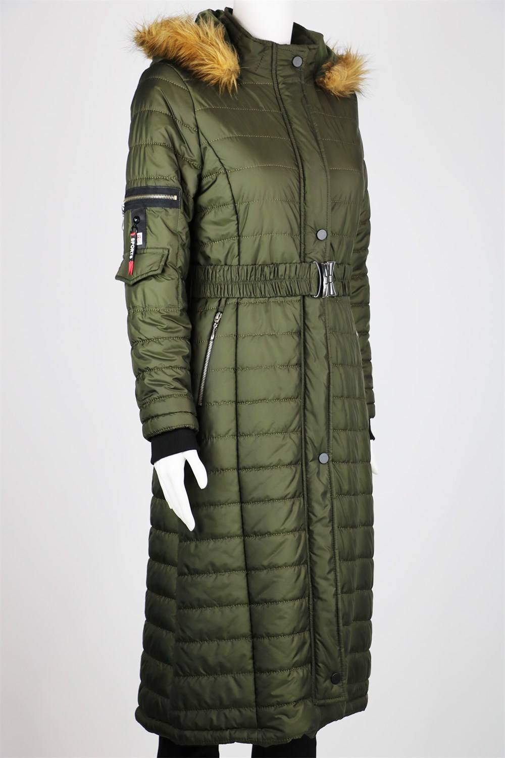 920 Fermuar Detaylı Mont