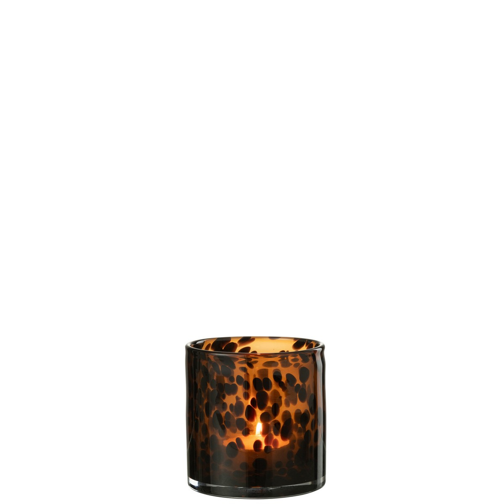 Hurricane Cyl Dots Gl Br/Bl S (12X12X13cm) - 29007
