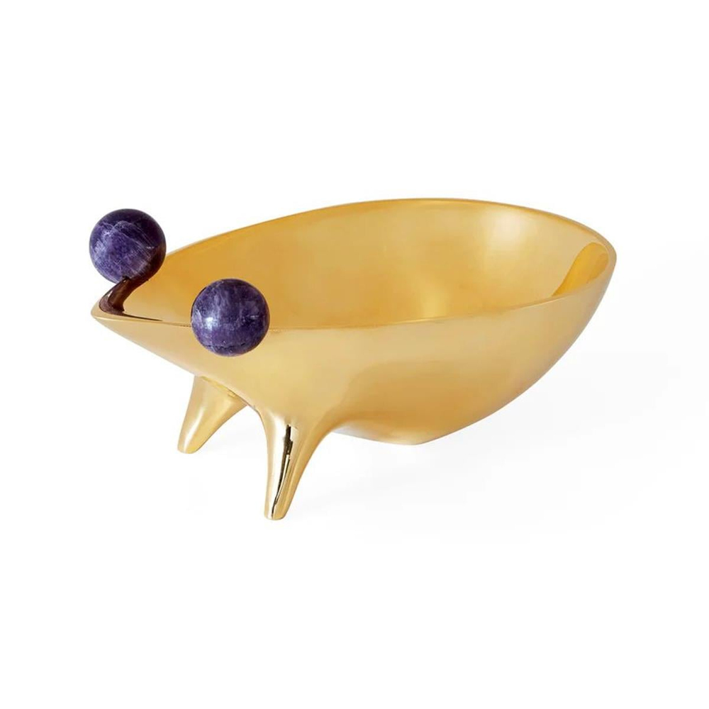 Jonathan Adler - Brass Frog Bowl