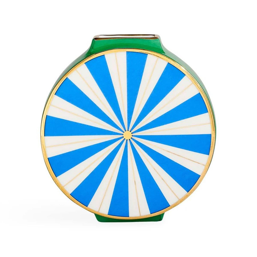 Jonathan Adler - Portofino Circle Vase - Blue