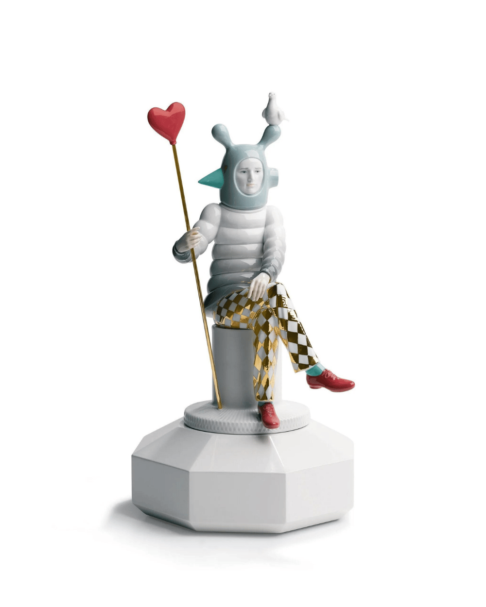 Lladro - The Lover II Beyaz Porselen Heykel by Jaime Hayon