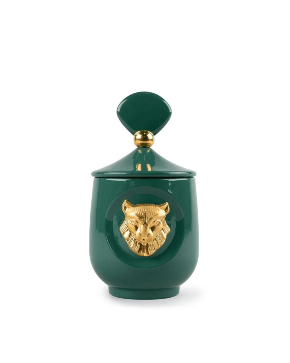 Lladro - Vaşak Figürlü Kokulu Mum