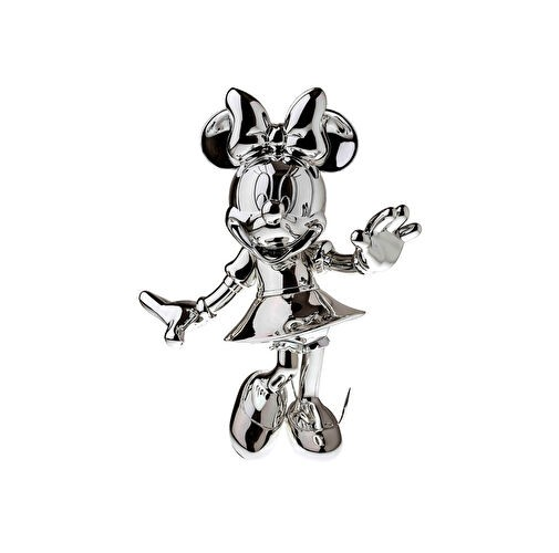 Minnie Welcome Chromed - Silver - 31 cm
