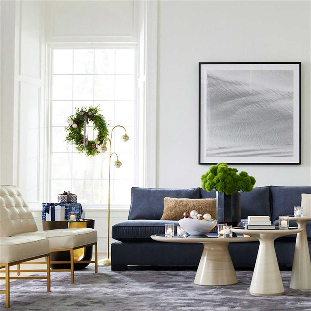 Mitchell Gold+Bob Williams Addie White Side Table