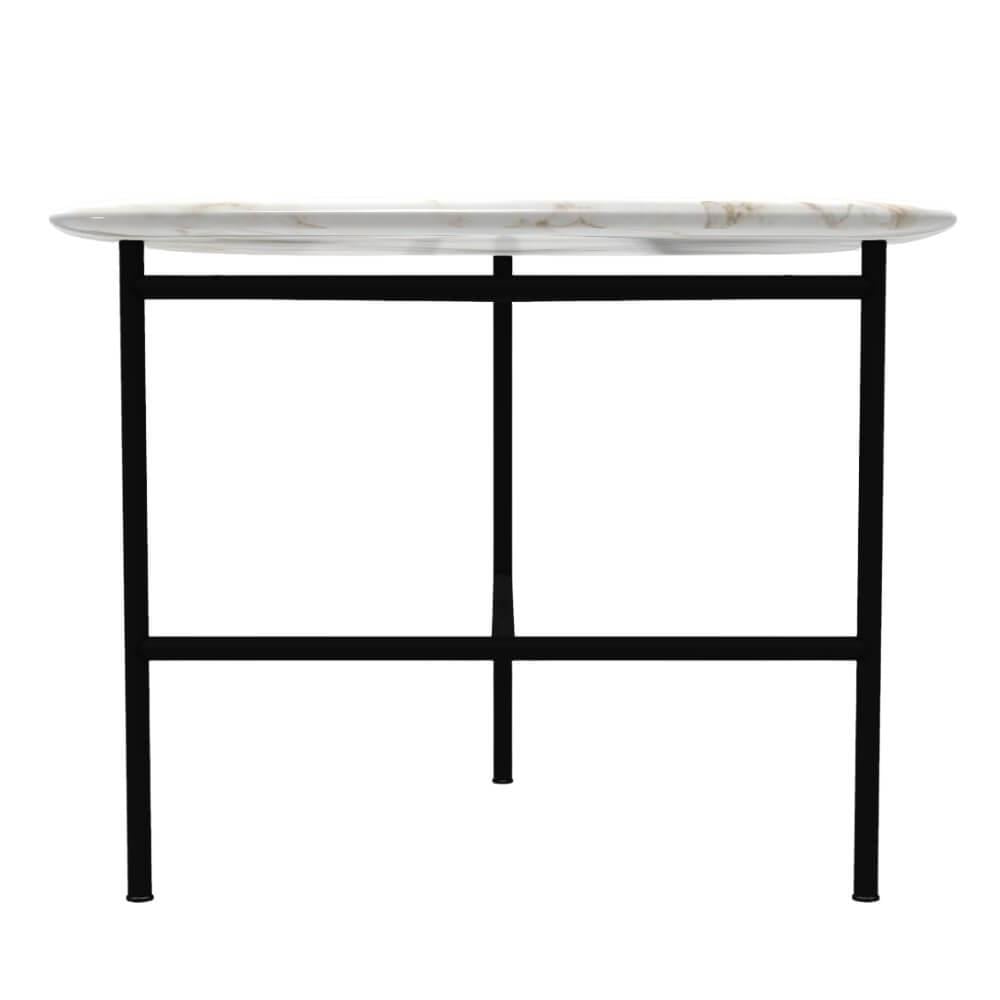 Meridiani Adrian Oro Calacatta Side Table
