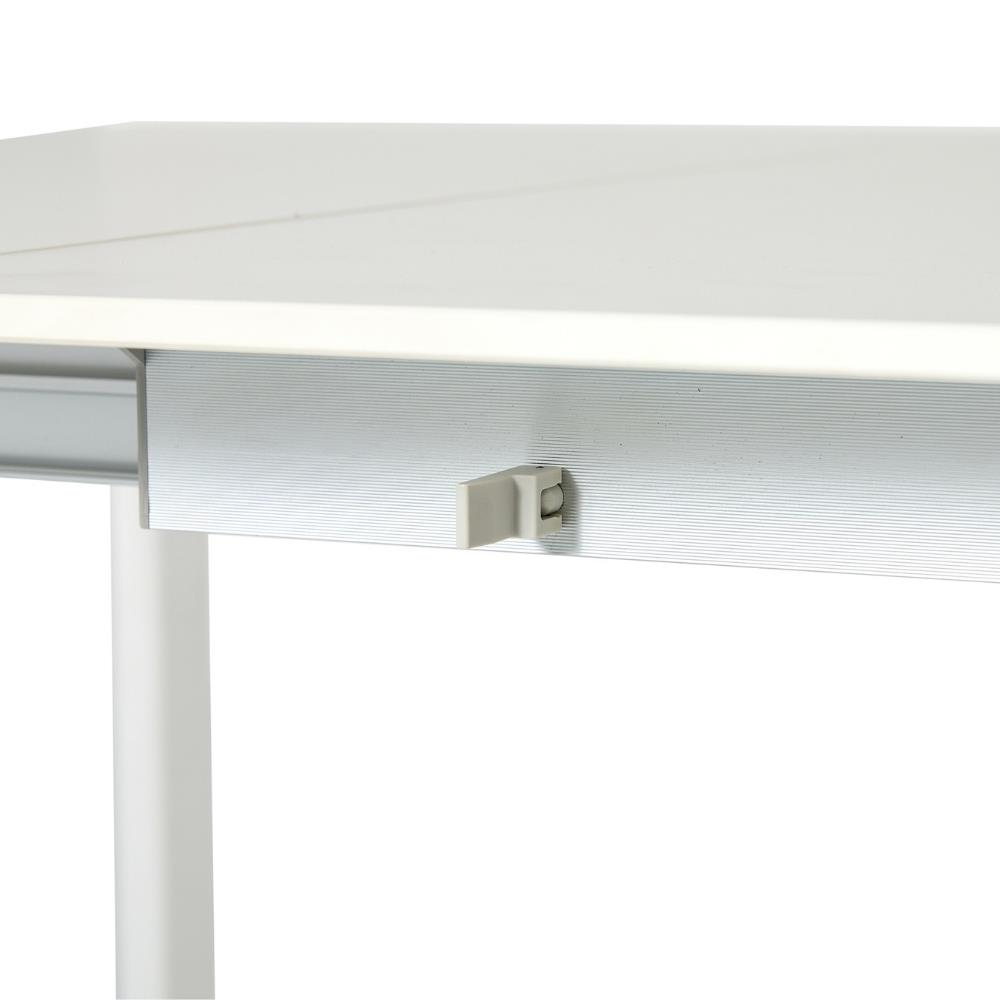 Ligne Roset Allungabile White Extendable Dining Table