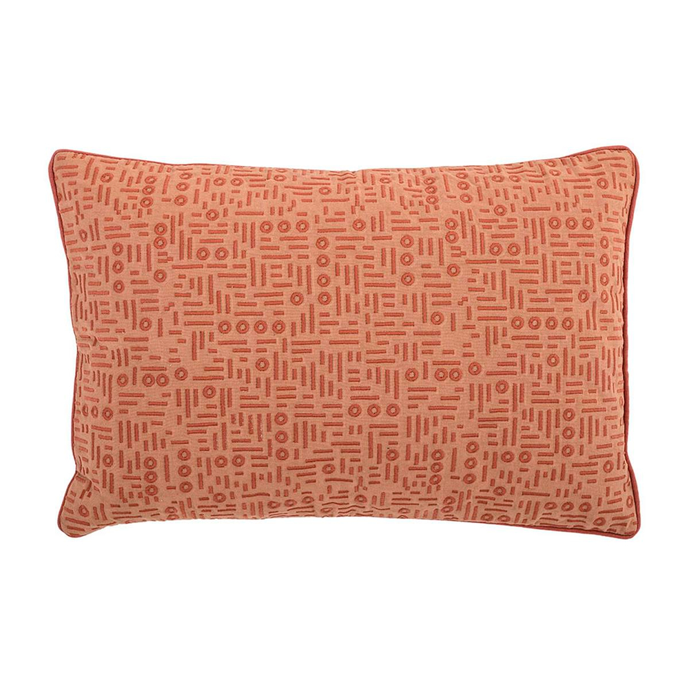 Bloomingville Orange Cotton Decorative Cushion