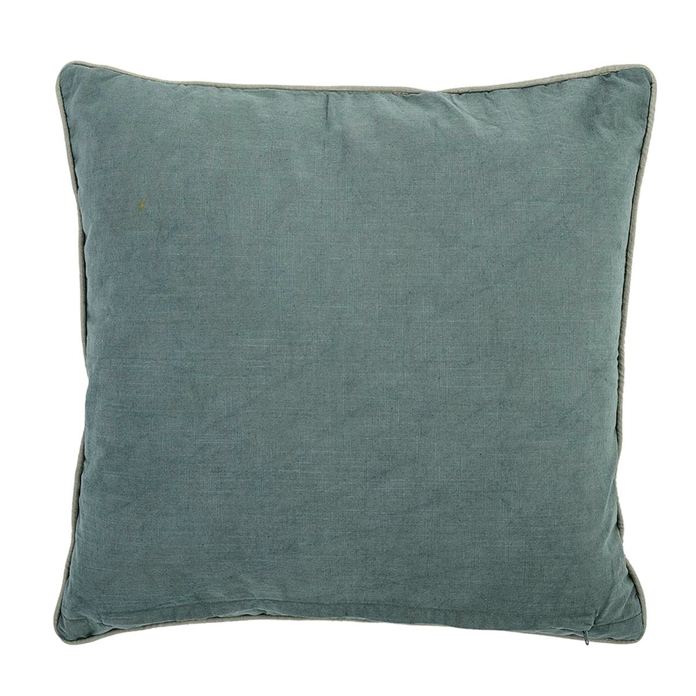 Bloomingville Green Cotton Cushion