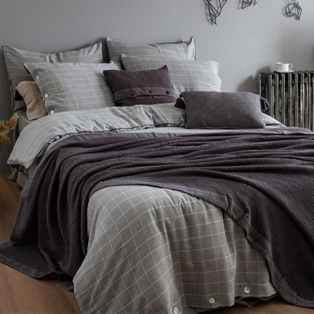 Aeris Bohem Anthracite Bedspread