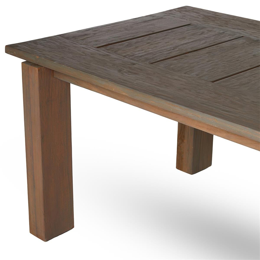 Bellagio Columbo Pickled Teak Dining Table