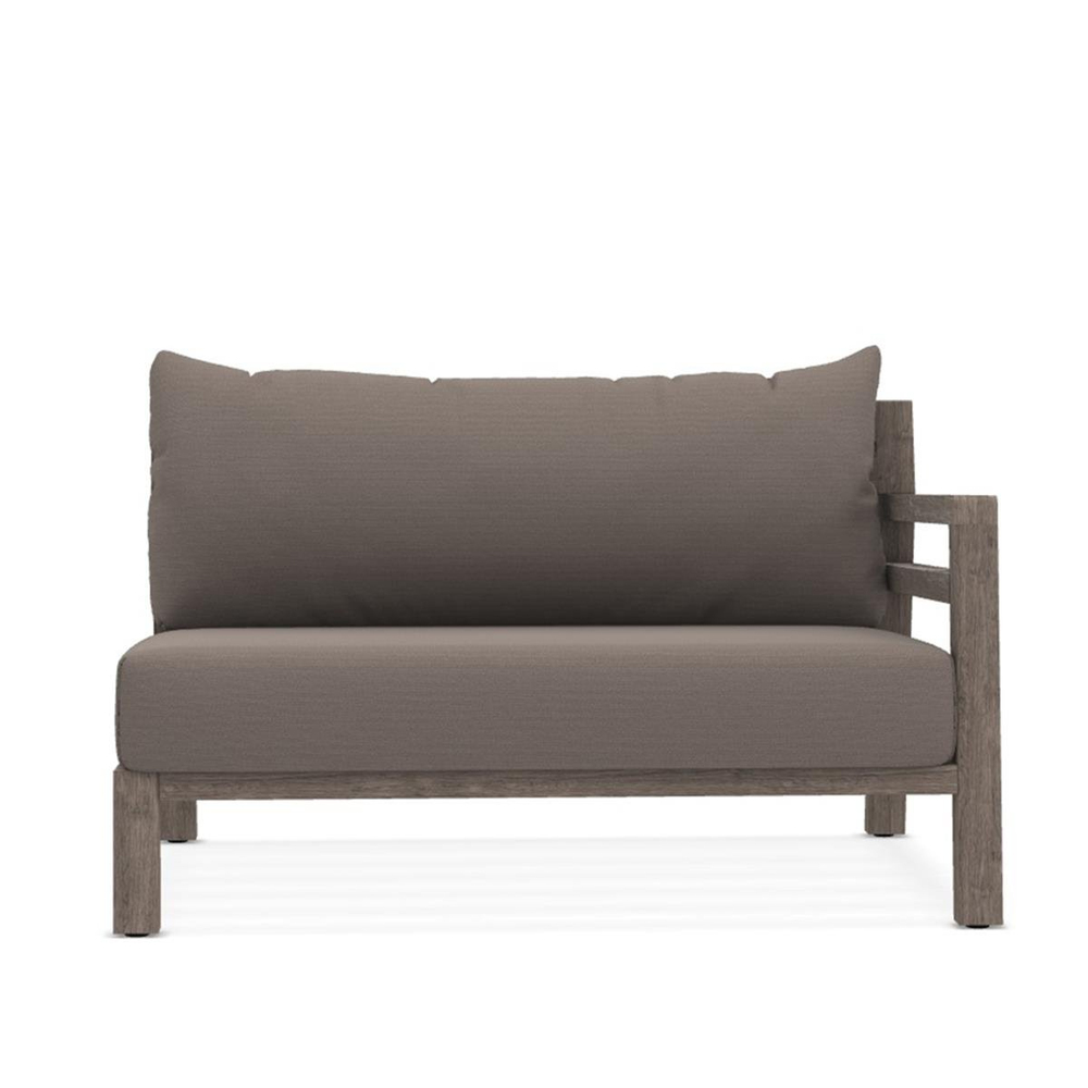 Ethimo Costes Pickled Teak Left Module