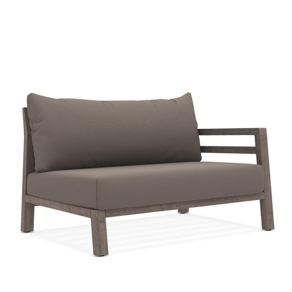 Ethimo Costes Pickled Teak Left Module