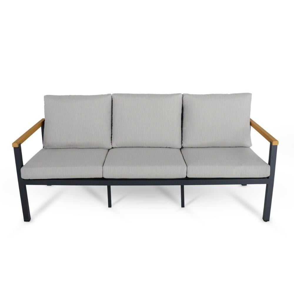 Nuu Garden Cru Grey Four-Piece Seating Group