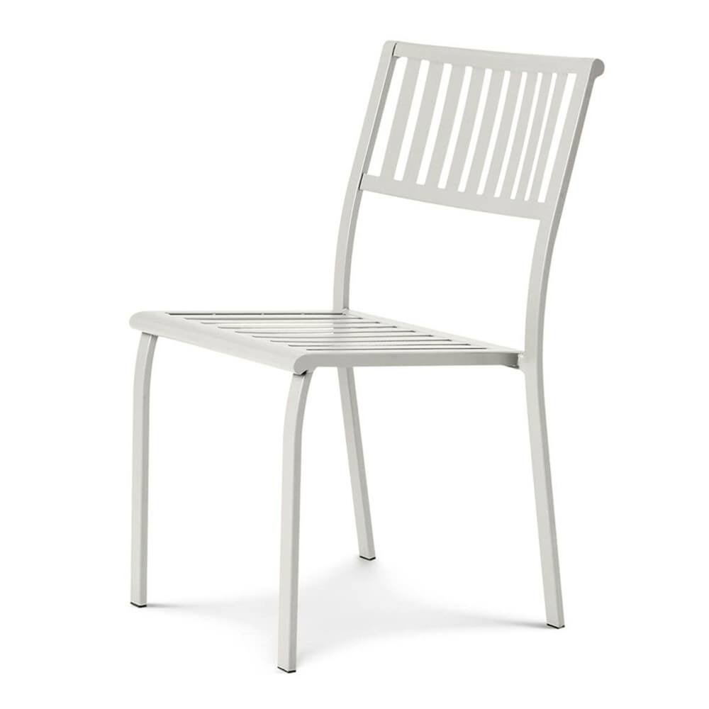 Ethimo Elisir White Side Chair (Without Arms)