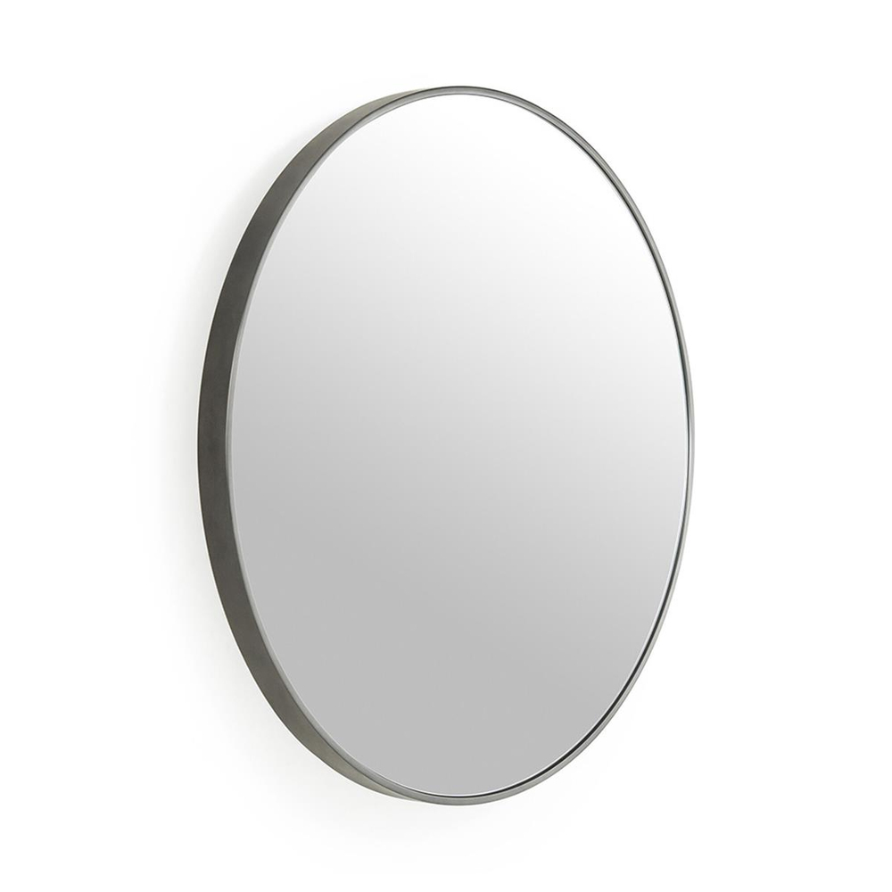 Mitchell Gold+Bob Williams Emery Pewter Round Mirror