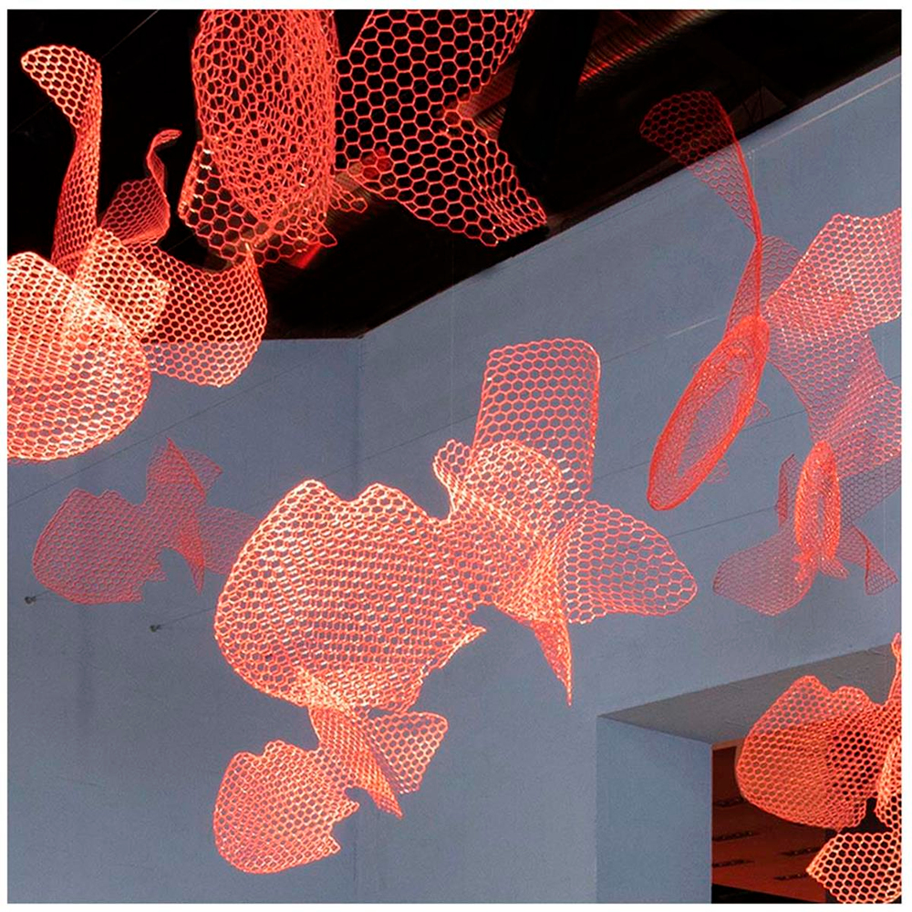 Magis Fish Large Red Sculpture