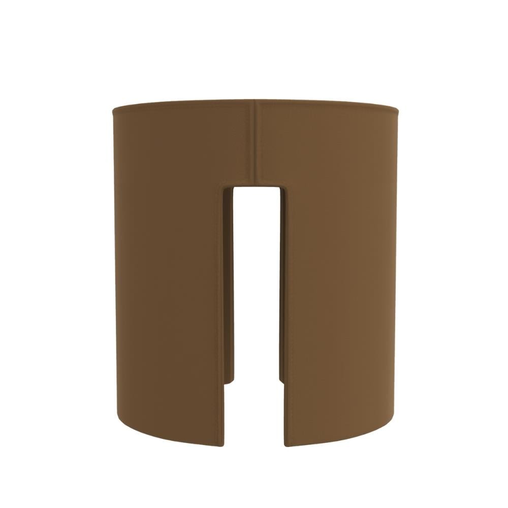 Meridiani Gong Tobacco Round Side Table