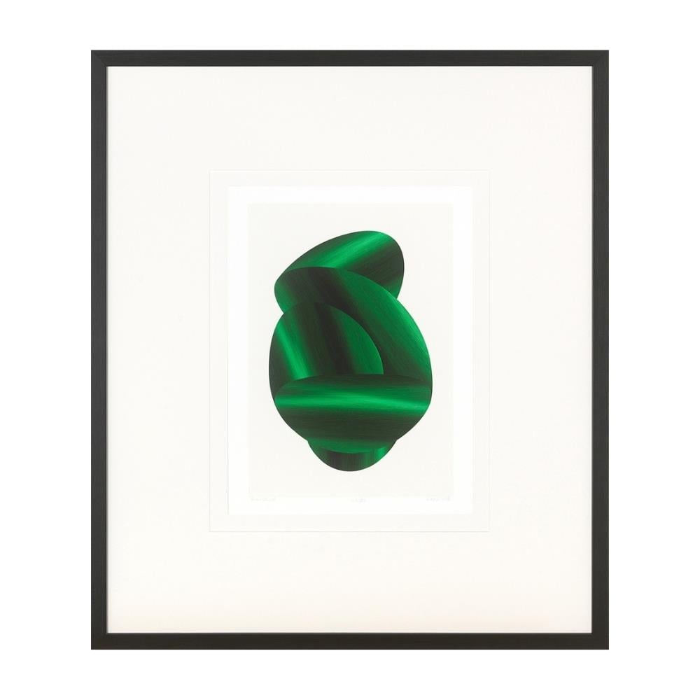 Ablo Luxury Limited Edition Green Velvet Wall Art