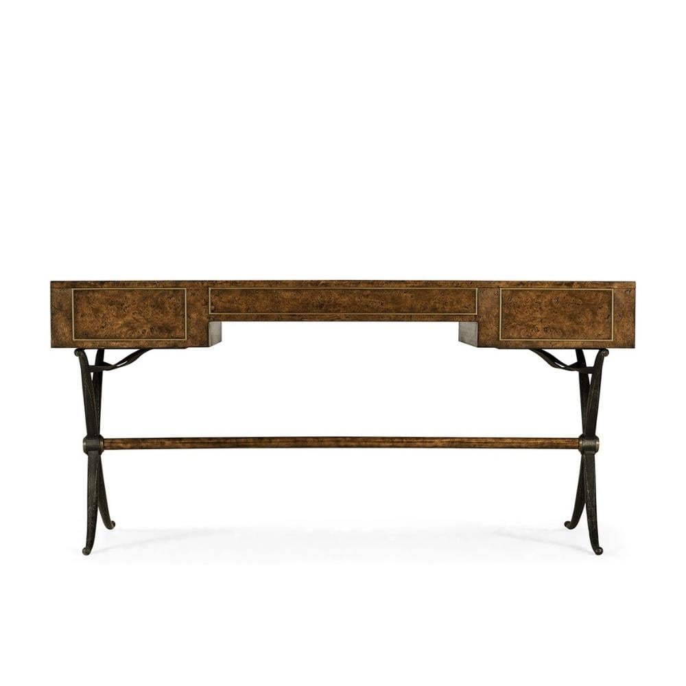 Jonathan Charles JC Edited Hammered Executive Desk