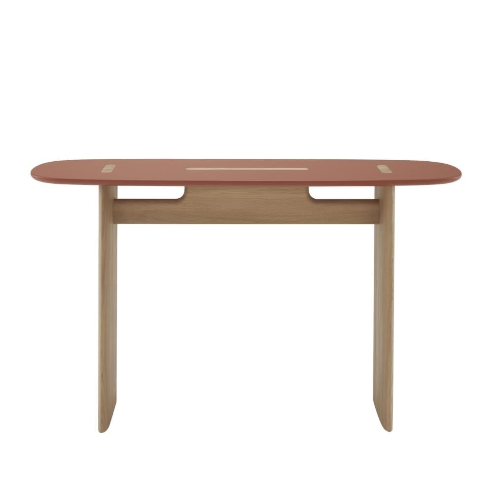 Ligne Roset Intervalle Whitened Oak Console Table