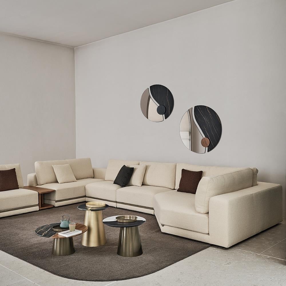 Bontempi Casa Luxor Silver Mirror