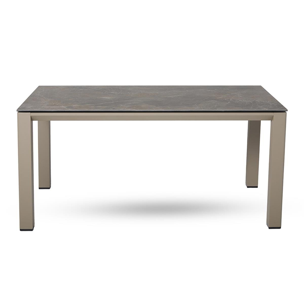 Metal Concept Champagne 160 cm Dining Table