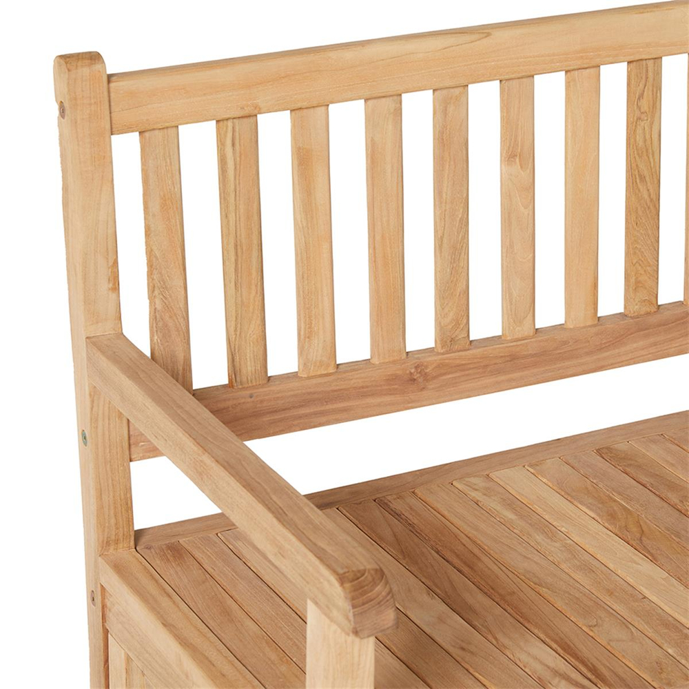 Kayu Teak Storage Bench