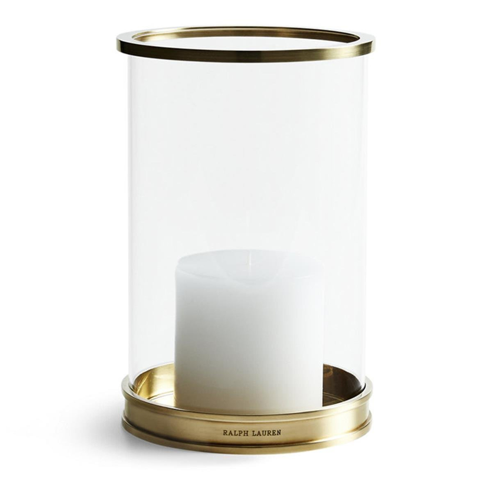 Ralph Lauren Modern Brass Mini Candle Holder