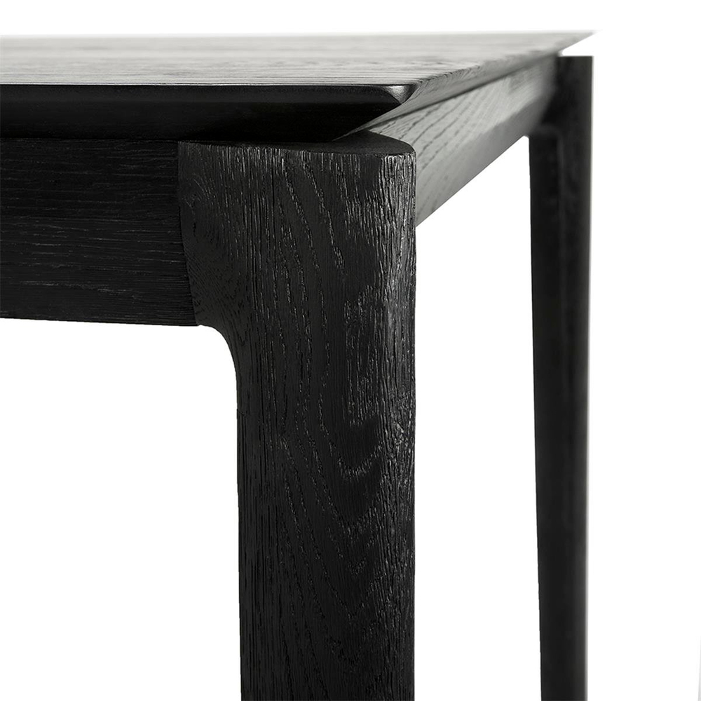 Ethnicraft Oak Book Black Dining Table