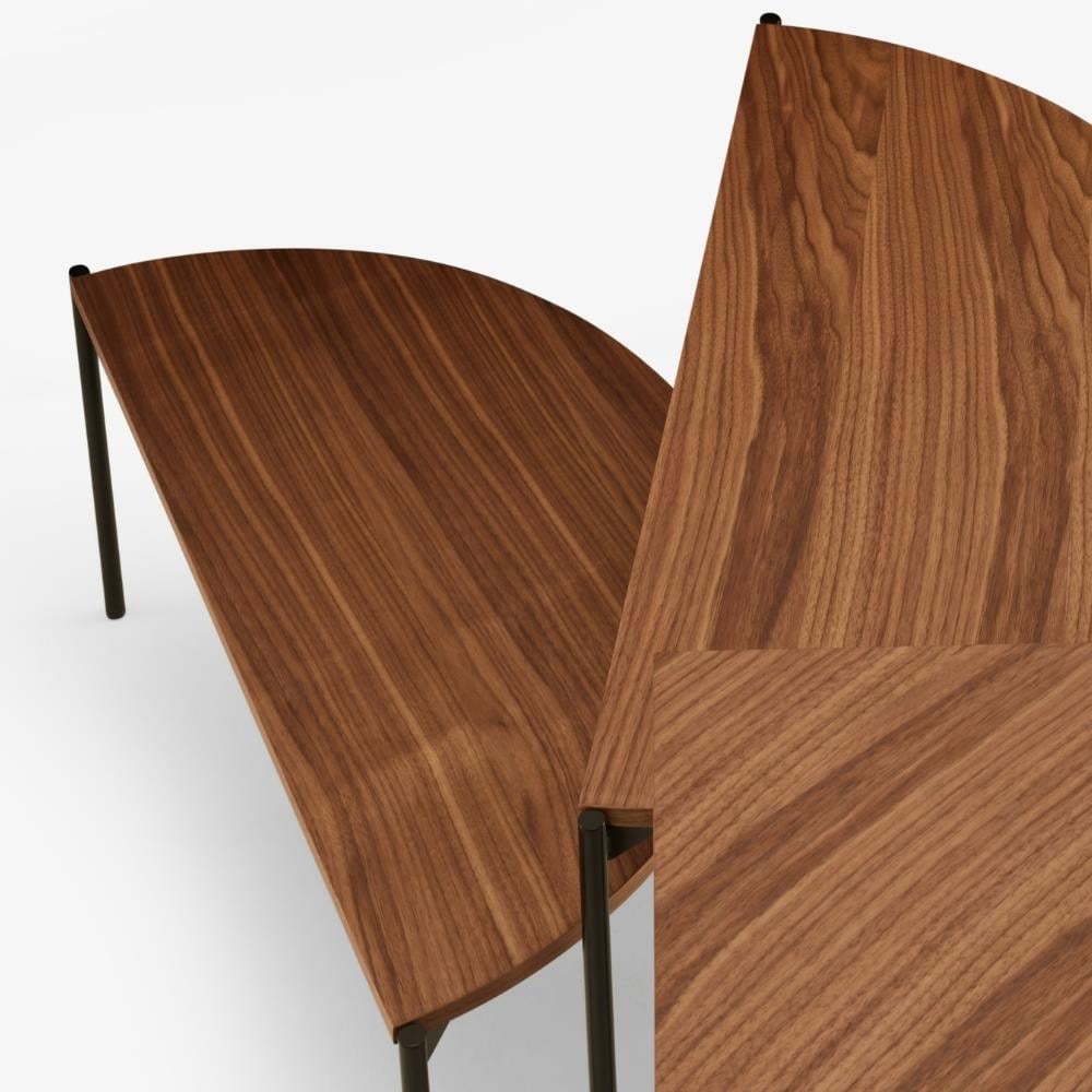 Ligne Roset Quadran Set of Three Nesting Tables