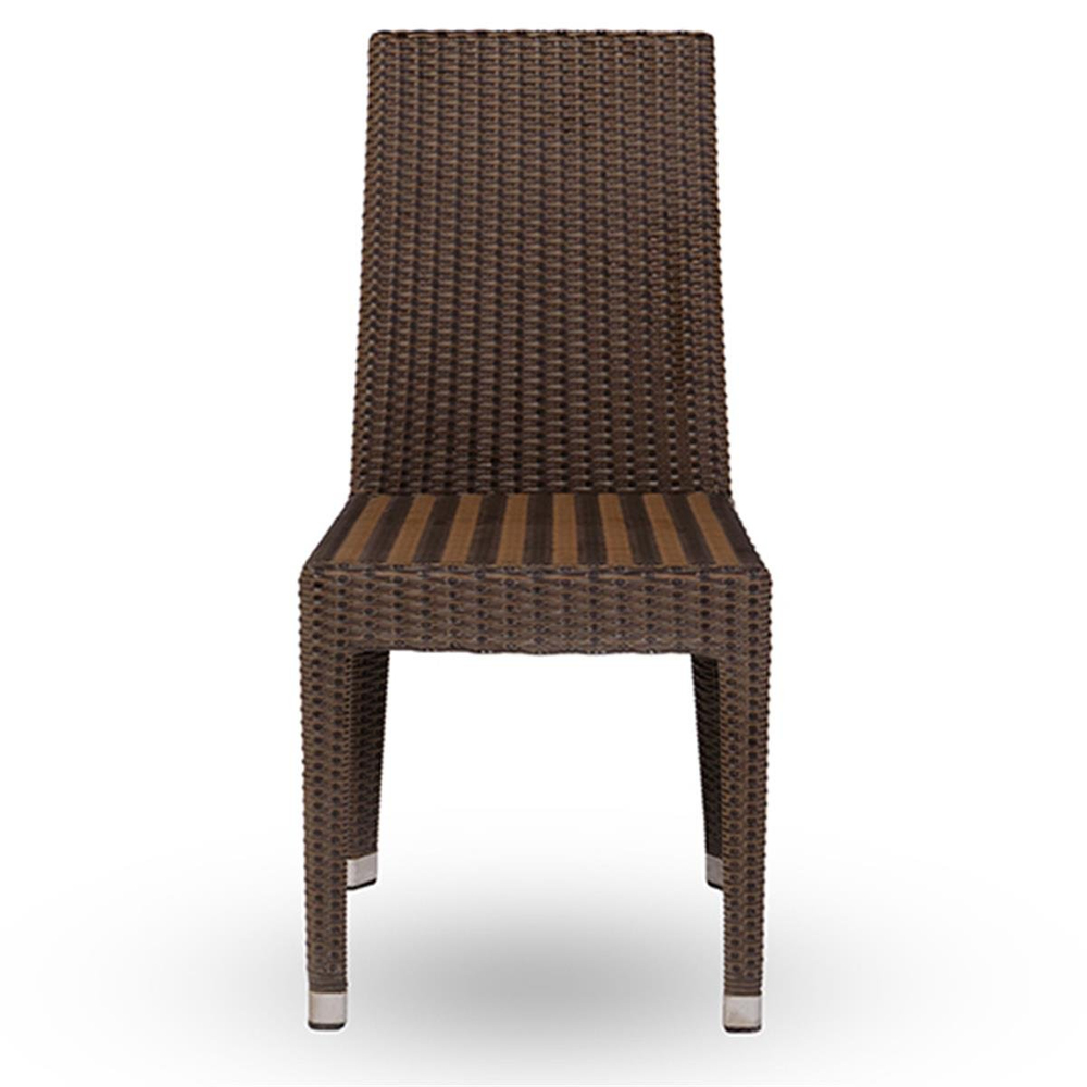 Alfresco Salsa Java Brown Side Chair