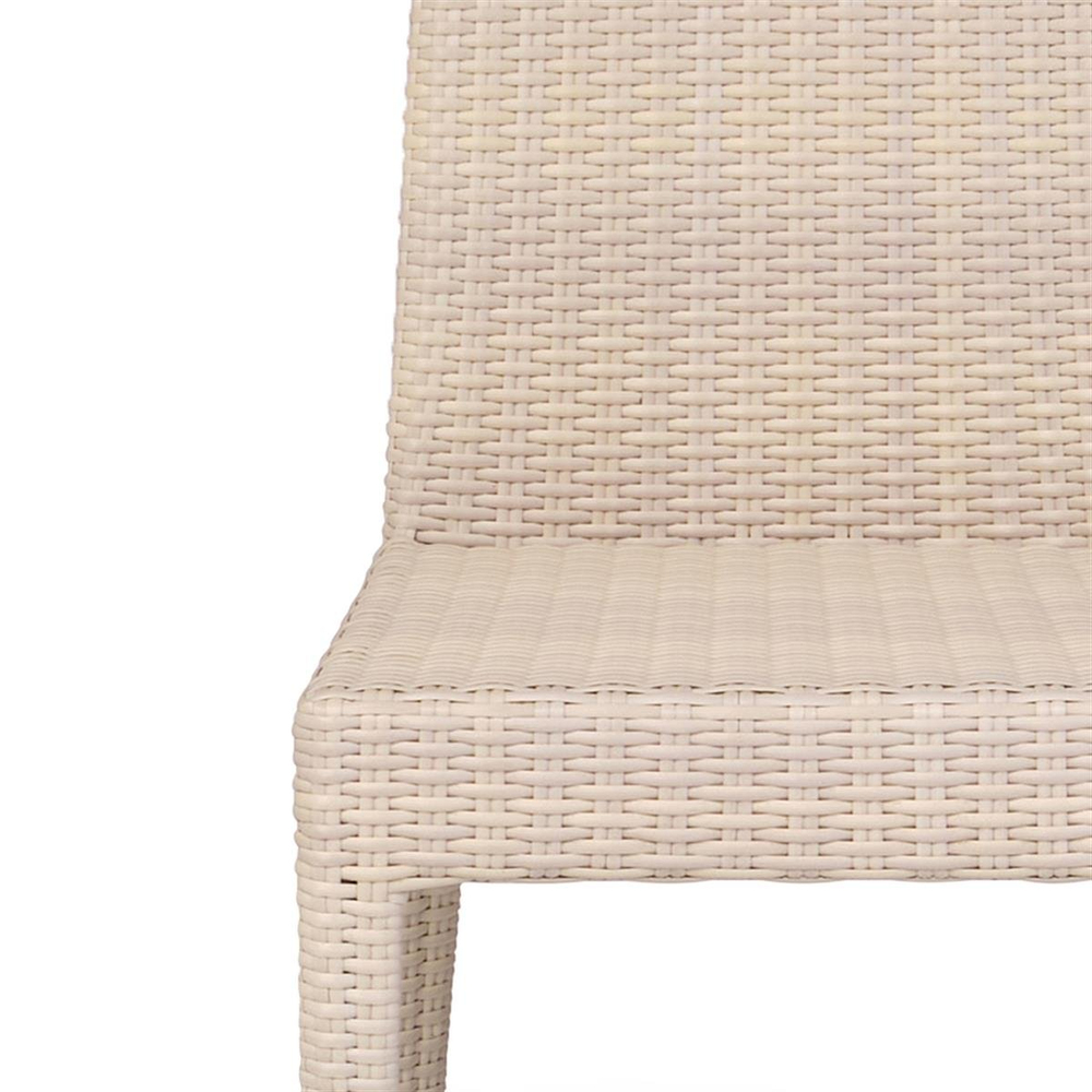 Alfresco Salsa White Wash Side Chair