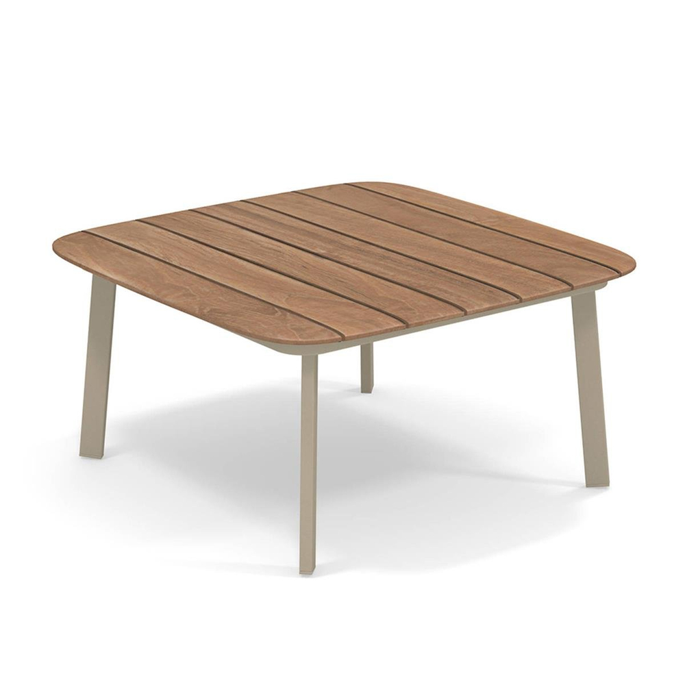 Emu Shine Taupe Teak Coffee Table