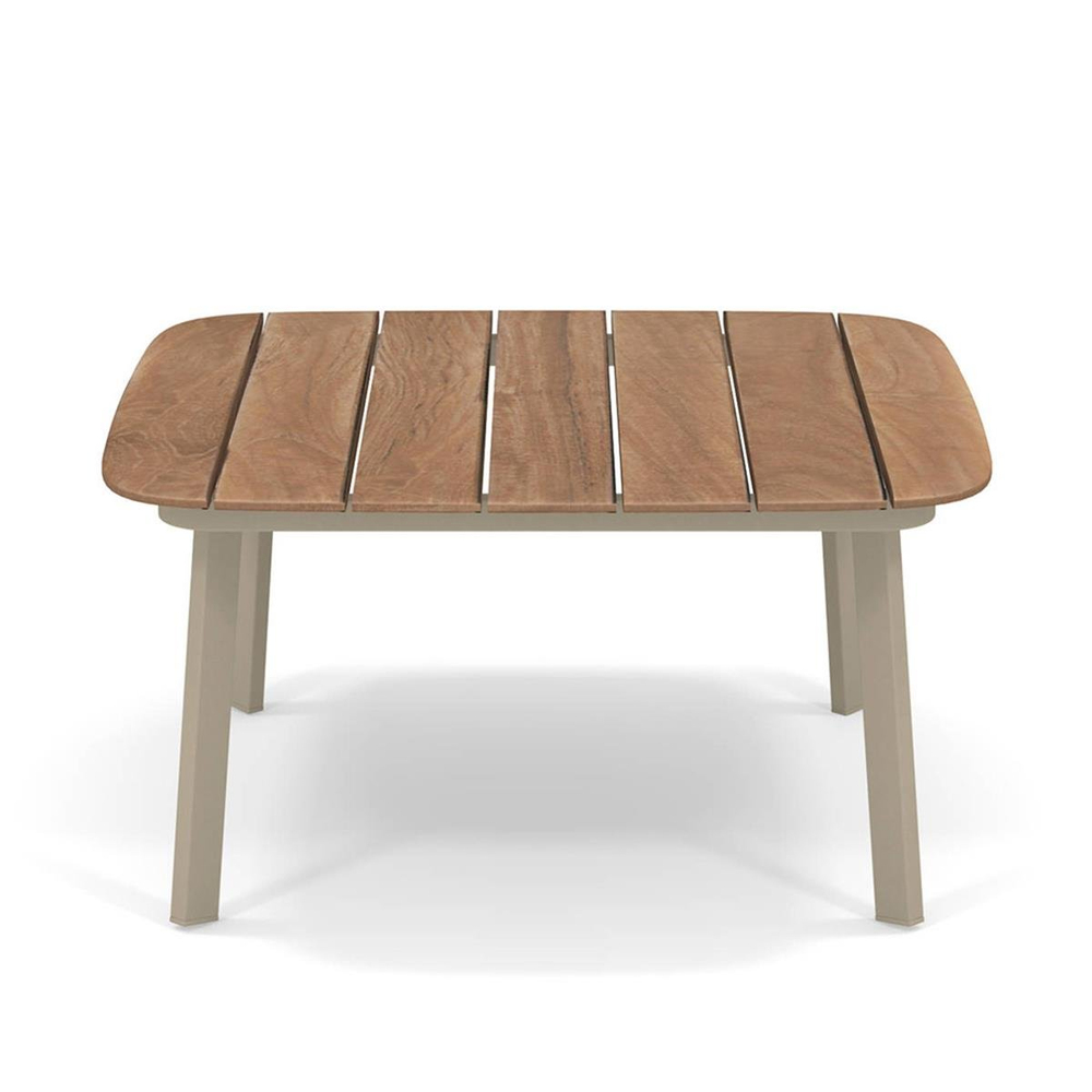 Emu Shine Taupe Teak Coffee Table