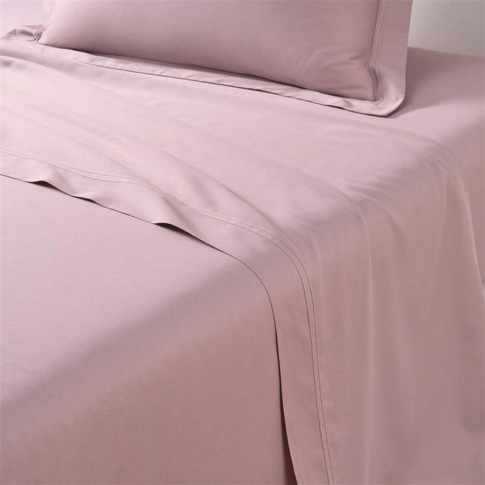 Yves Delorme Triomphe Lila Flat Sheet