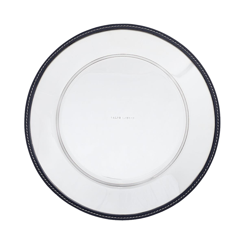 Ralph Lauren Wyatt Navy Decorative Plate