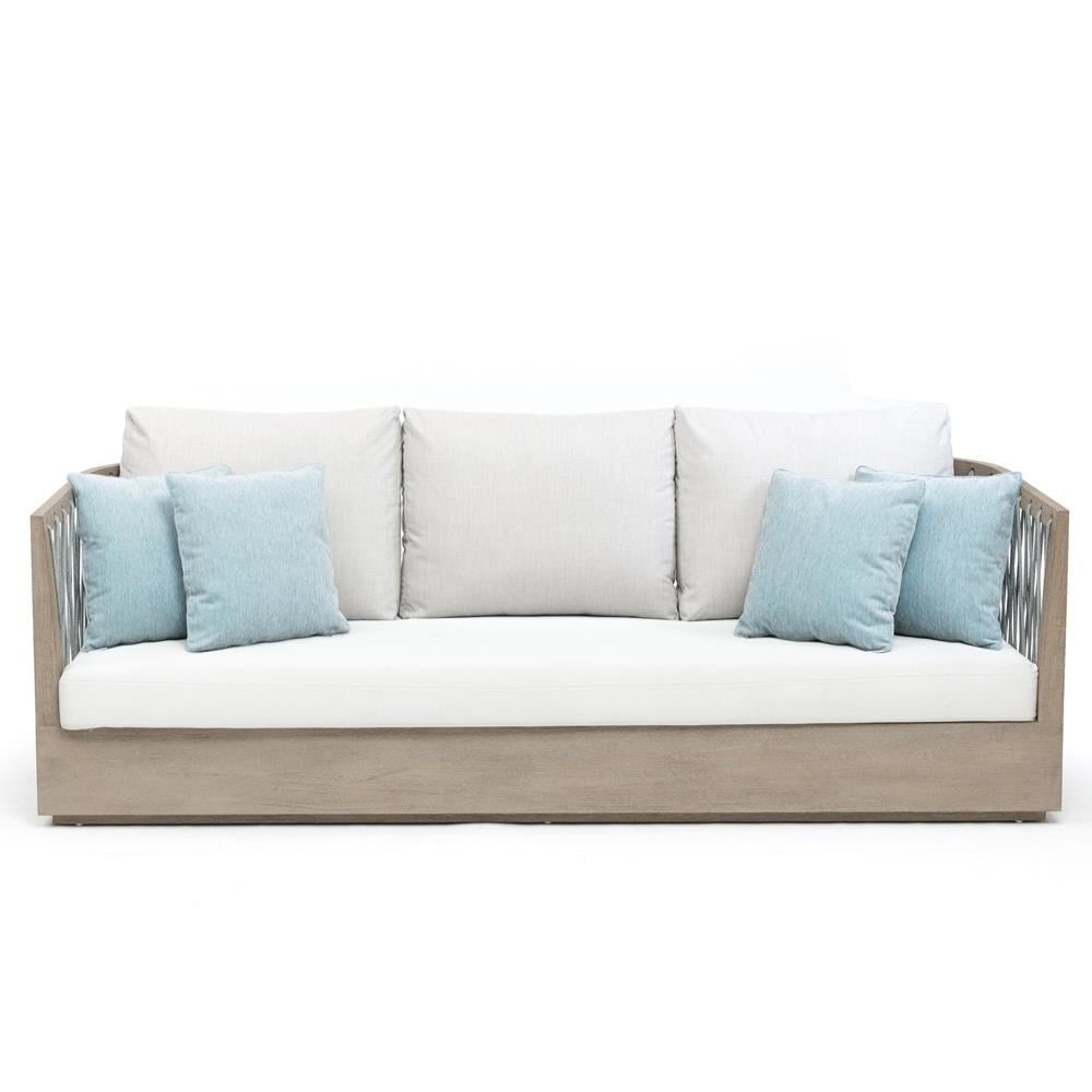 Alfresco Dominic Carrie Rustic Teak Seating Set