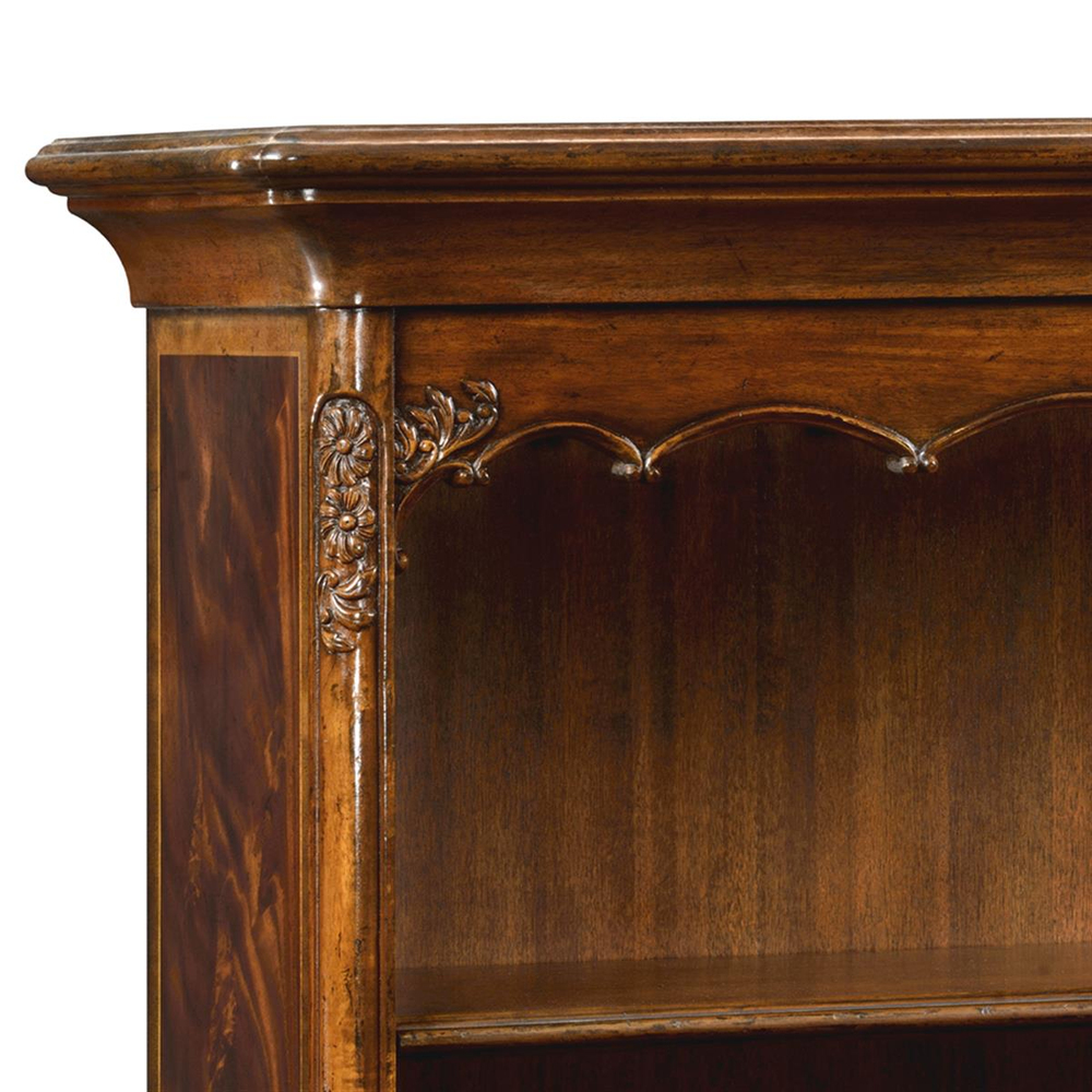 Jonathan Charles Buckingham Medium Antique Mahogany Grand Bookcase