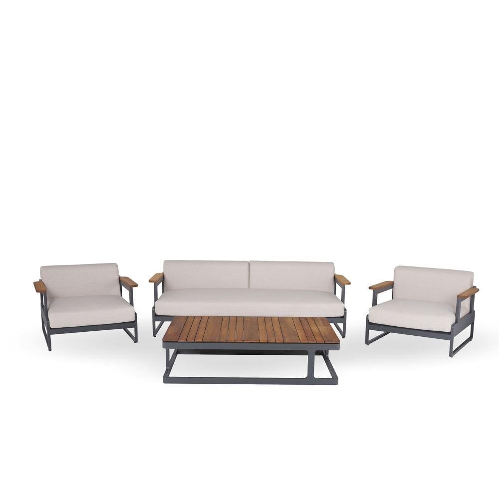 Clup Anthracite Lounge Set