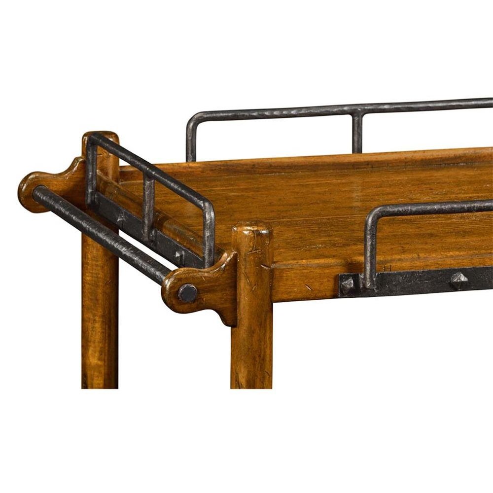 Jonathan Charles Country Walnut Servis Arabası