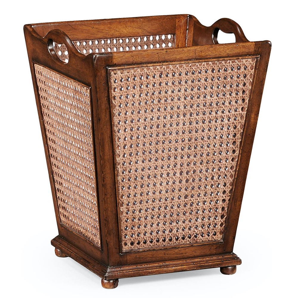 Jonathan Charles Country Farmhouse Walnut Decorative Pedestal