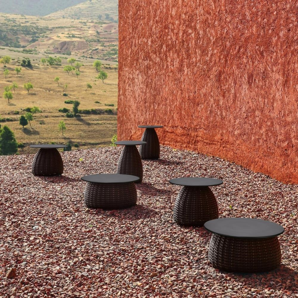 Dedon Porcini Marrone Side Table